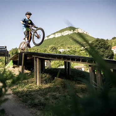 Millau : Bike park, pump track, lignes de jump