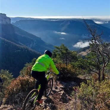 Coaching privé VTT en bike park ou en chemin, Millau