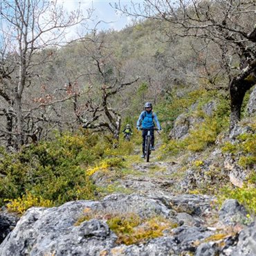 Cours VTT adultes en chemin, groupes filles, Aveyon